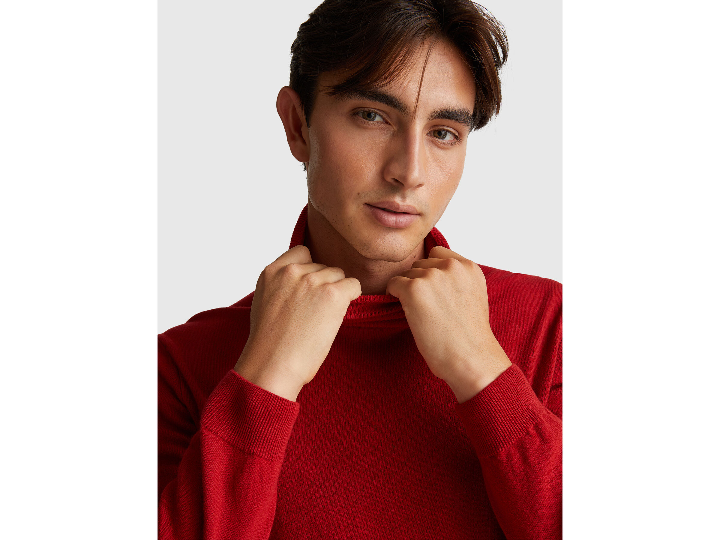 TURTLE NECK SWEATER Men image number 4
